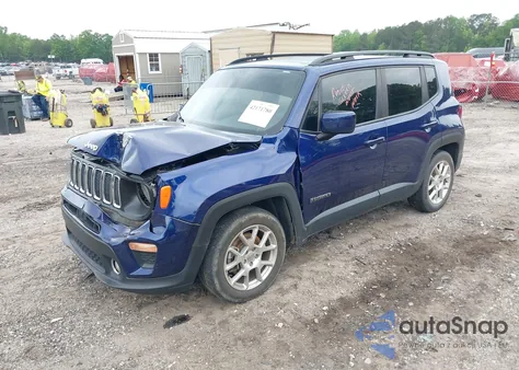 2019 Jeep Renegade Latitude Fwd из США, поврежденный, VIN ZACNJABB1KPK20281